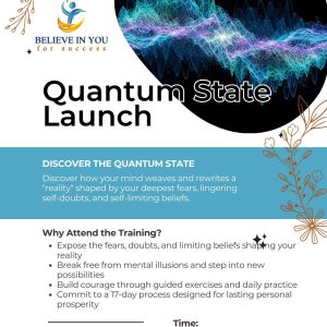 Quantum State Launch - 17 days course Personal Prosperity System